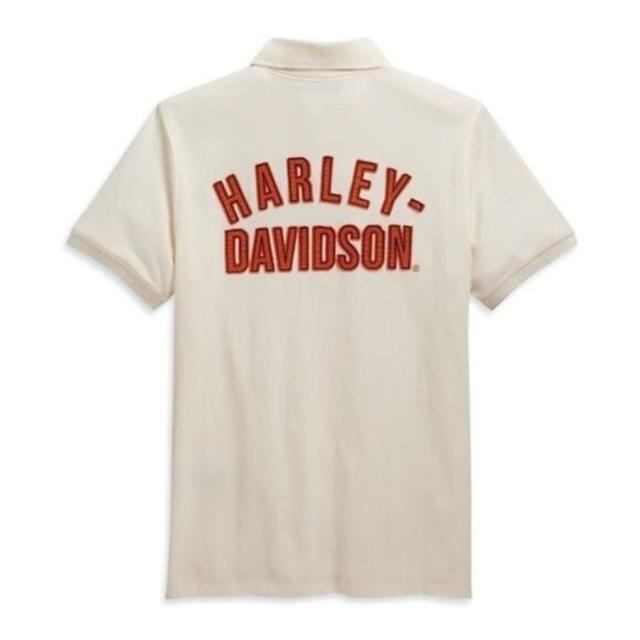 Harley-Davidson Men's Logo Knit Polo Size L Slim Fit - Picture 4 of 16